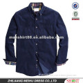 Warm Comfortable 100%Organic cotton Corduroy men's casual shirt with soft collar and S,M,L,XL,XXL and 21 groove